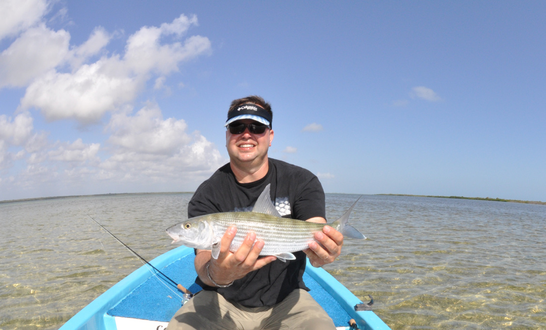 Fly fishing Ascension Bay for Bonefish